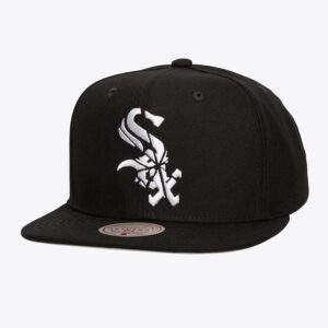 Mitchell & Ness Casquette Snapback Shattered Chicago White Sox Noir Blanc 776353
