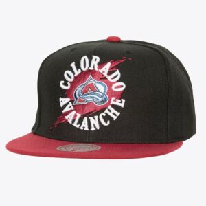 Mitchell & Ness Casquette Snapback Colorado Avalanche Circle Splash Noir 1103390