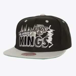 Casquette de baseball Mitchell & Ness noir Los Angeles Kings Buzz Vintage Snapback Hat noir 1170219