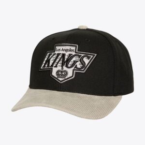 Casquette de baseball Mitchell & Ness noir Los Angeles Kings Cord Pro Vintage Snapback Hat noir 1170198