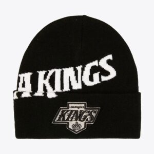 Mitchell & Ness Bonnet en tricot à revers vintage noir Los Angeles Kings Cricket Noir 1170247