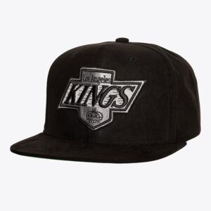 Casquette de baseball Mitchell & Ness noir Los Angeles Kings Sweet Suede Vintage Snapback Hat noir 1170215