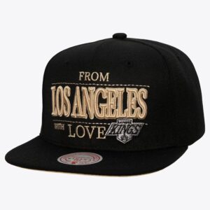 Mitchell & Ness Casquette Snapback Los Angeles Kings With Love Noir 1163563