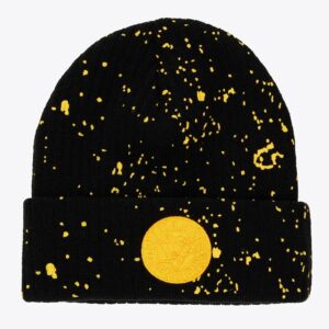 Mitchell & Ness Black Pittsburgh Penguins Nep Vintage Bonnet en tricot à revers Noir 1200110