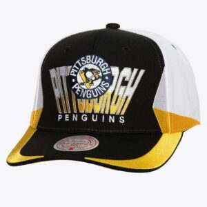Casquette Snapback Mitchell & Ness Black Pittsburgh Penguins Retrodome Pro Bleu 1193130