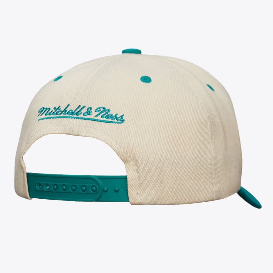 Casquette de Baseball Mitchell & Ness crème Anaheim Ducks Vintage Hockey rétro Type Pro Snapback chapeau crème 1024938