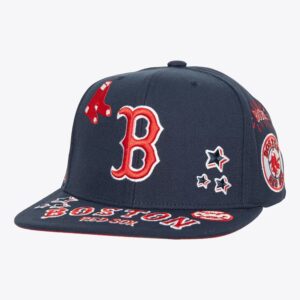 Mitchell & Ness Casquette Snapback Boston Red Sox All Out Bleu Marine 917526