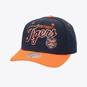 Mitchell & Ness Navy Detroit Tigers All In 2.0 Pro Crown Snapback Hat jusqu'à 886282