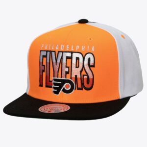 Mitchell & Ness Orange Philadelphia Flyers Billboard 2 Snapback Chapeau Orange 1193234