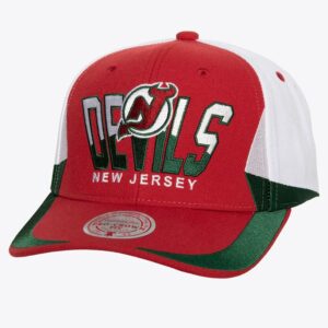 Mitchell & Ness Casquette Snapback Rouge New Jersey Devils Retrodome Pro Rouge 1170297