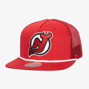 Mitchell & Ness Casquette réglable rouge New Jersey Devils Roper Trucker Rouge 1170310
