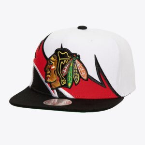 Mitchell & Ness Casquette Snapback Waverunner Chicago Blackhawks Blanc 1089777