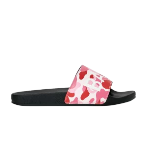 Baskets BAPE ABC Camo Slide 'Pink Text' Rose 1J30191010 PNK