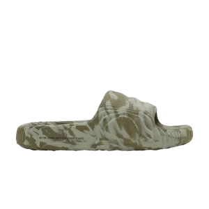 adidas Adilette 22 'Olive Strata Camo' Baskets Olive Strata/Argent Vert/Noir HP6517