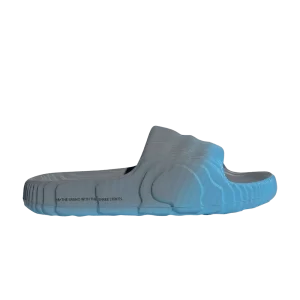 adidas Adilette 22 Slide 'Grey Semi Blue Burst' Gris trois pièces/Semi-bleu mélangé/Noir IF3672
