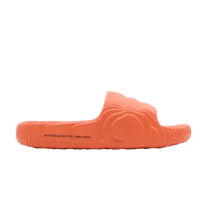 Claquettes adidas Adilette 22 'Orange' couleur Orange/Orange/Noir IF3660