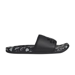 Baskets adidas Adilette Comfort Sandal 'Doodles' Couleur noire/Couleur noire/Blanc nuage IF3057