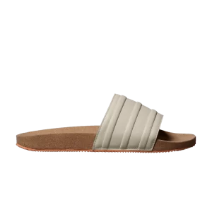 adidas Adilette Premium Slides 'Cork Pack - Aluminium' Aluminium/Aluminium/Ambre GY2557
