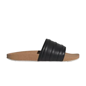 adidas Adilette Premium Slides 'Cork Pack - Noir' Couleur noire/Couleur noire/Gris clair HQ1998