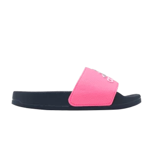 adidas Adilette Shower Slide K 'Lucid Pink Ink' Rose lucide/Argent métallique/Encre pré-aimée IE2606