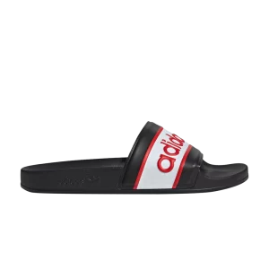 Baskets adidas Adilette Slide 'Black Red' Noir/Rouge/Blanc Nuage ID5795