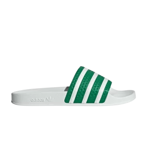 adidas Adilette Slides 'Green White' Vert/Blanc Nuage/Blanc Nuage IG9287