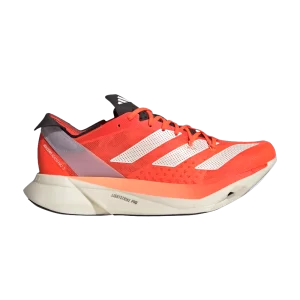 adidas Adizero Adios Pro 3 'Solar Red' Rouge ensoleillé/Zéro métallisé/Corail Fusion GX9777