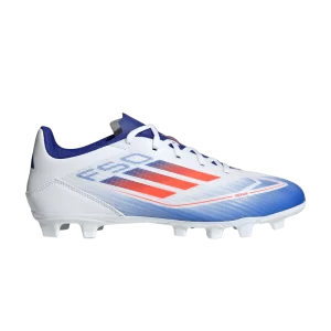 adidas Adizero F50 Club FxG 'Advancement Pack' Blanc nuage/Rouge ensoleillé/Bleu lucide IE0611