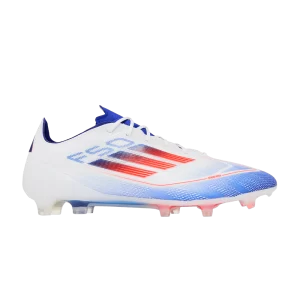 adidas Adizero F50 Elite FG 'Advancement Pack' Blanc nuage/Rouge ensoleillé/Bleu lucide IF8818