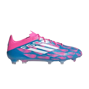adidas Adizero F50 Elite FG 'Reemergence Pack' Bleu ensoleillé/Blanc nuage IE3188