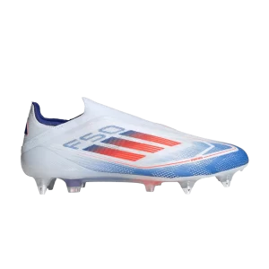 adidas Adizero F50 Elite Laceless SG 'Advancement Pack' Blanc nuage/Rouge ensoleillé/Bleu lucide IF1319