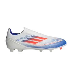 adidas Adizero F50 League Laceless FG MG 'Advancement Pack' Blanc nuage/Rouge ensoleillé/Bleu lucide IE0606