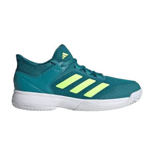 adidas Adizero Ubersonic 4 J 'Arctic Fusion Lucid Lemon' Fusion arctique/Citron radieux/Nuage blanc IG9532