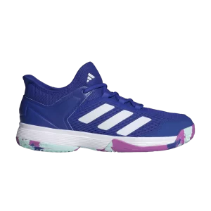 adidas Adizero Ubersonic 4 J 'Lucid Blue Purple Burst' Bleu Lucid/Blanc Nuage/Violet Burst IF9103