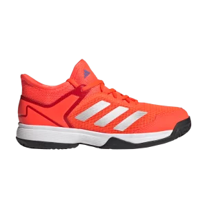 adidas Adizero Ubersonic 4 J 'Solar Red' Rouge solaire/Argent métallique/Bleu fusion HP9698