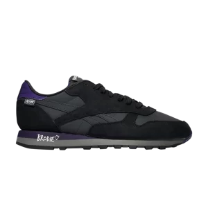 Baskets Reebok AEW x Classic Leather 'Brodie Lee' Noir/Violet 10206650