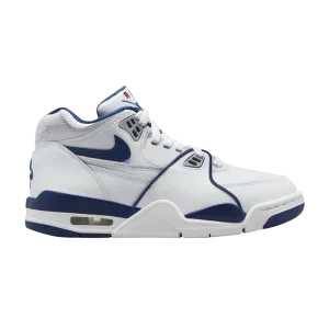 Nike Air Flight 89 GS 'Bleu Royal Foncé' Blanc/Gris Loup/Rouge/Bleu Royal Foncé HF0406 103