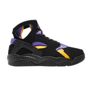 Nike Air Flight Huarache 'Lakers Away' Noir/Violet/Del Sol FD0188 001