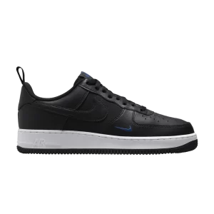 Nike Air Force 1 '07 'Black Court Blue' Noir/Court Bleu/Blanc/Noir FZ4625 001