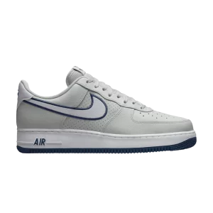 Nike Air Force 1 '07 'Embroidered Swoosh – Photon Dust Navy 'Photon Dust/Midnight Fleet/Blanc FJ4211 002