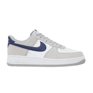 Nike Air Force 1 '07 'Georgetown' Gris fumée clair/Blanc sommet/Blanc/Flotte de minuit FD9748 001