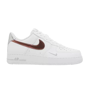 Nike Air Force 1 '07 Low 'White Picante Red' Blanc/Gris loup/Argent métallique/Rouge épicé FD0654 100