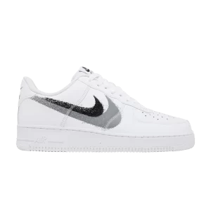 Nike Air Force 1 '07 'Spray Paint Swoosh' Blanc/Gris froid/Noir FD0660 100