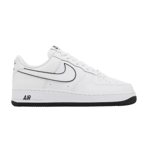 Nike Air Force 1 '07 'White Black Outline' Blanc/Blanc/Noir DV0788 103