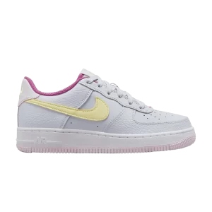 Nike Air Force 1 GS 'Grey Citron Fuchsia' Gris football/Fuchsia spatial/Rose perle/Teinte citron DV7762 001
