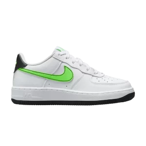 Nike Air Force 1 GS 'White Green Strike' Blanc/Noir/Vert Strike FV5948 106
