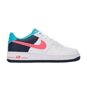Nike Air Force 1 Low GS '90's Neon Pack' Bleu Néon/Til/Vert/Or HF4793 100