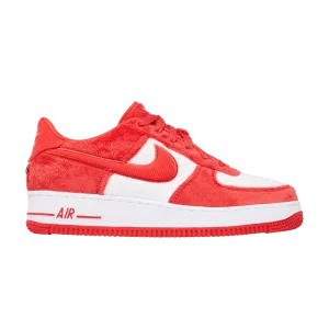 Nike Air Force 1 Low GS 'Valentine's Day 2024' Baskets Rouge feu/Cramoisi clair/Blanc/Mousse rose/Rouge équipe FZ3552 612