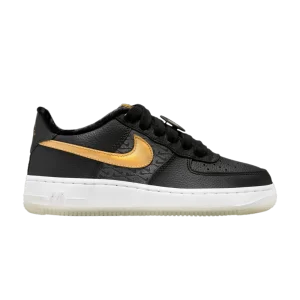 Nike Air Force 1 Low Premium GS 'Bronx Origins – 50th Anniversary' Noir/Or métallique/Blanc FN6977 010
