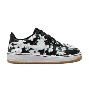 Nike Air Force 1 LV8 GS 'Flower Power' Noir/Vert printemps/Bubble Gum Marron clair/Blanc DZ2663 001